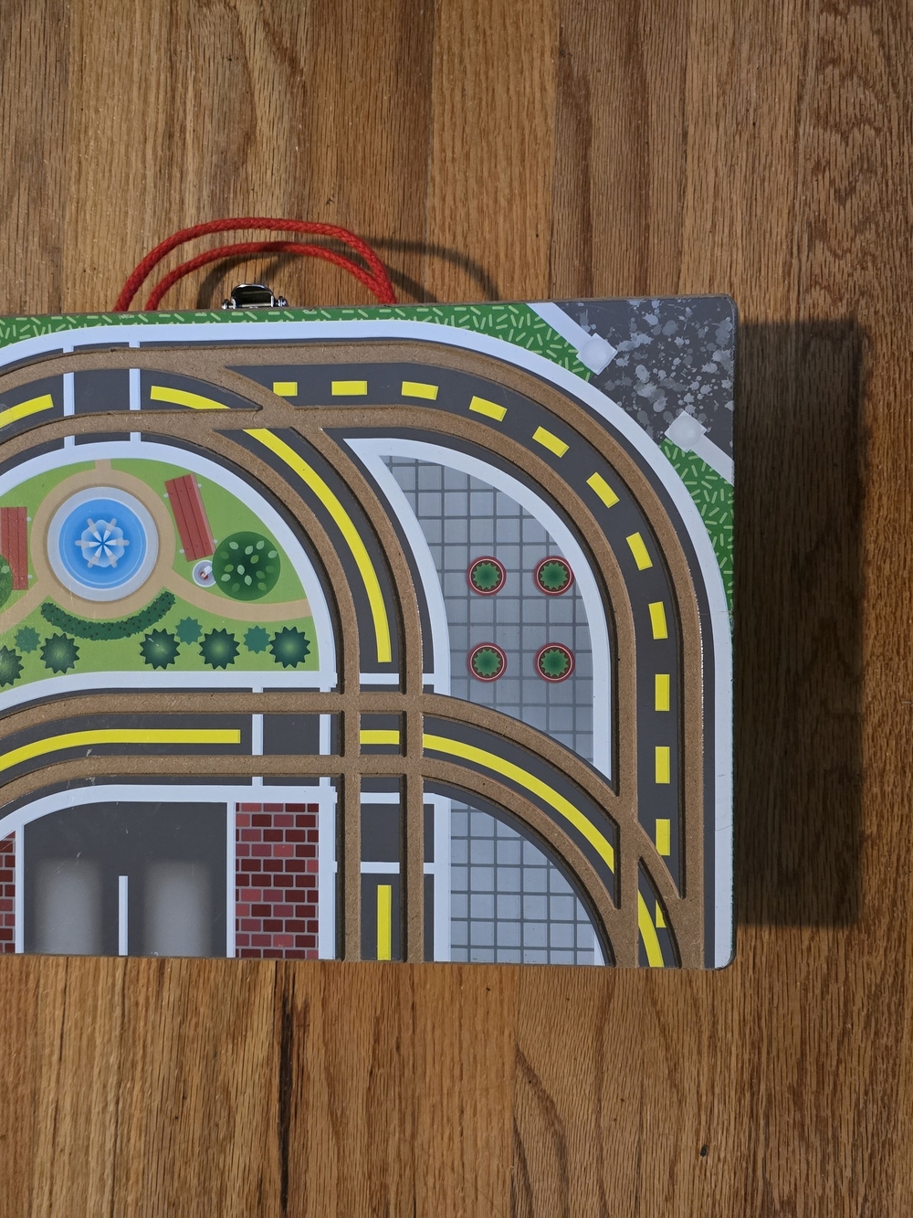 Decorative Kids Road Play Wall Panel - Multicolor